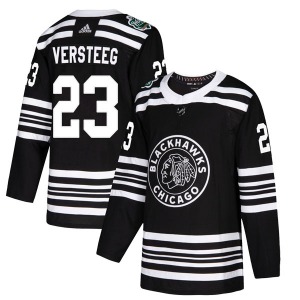 Kris Versteeg Chicago Blackhawks Adidas Authentic 2019 Winter Classic Jersey (Black)