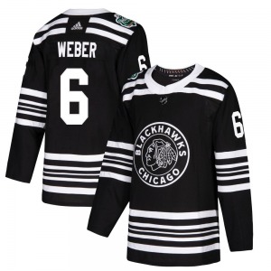 Shea Weber Chicago Blackhawks Adidas Authentic 2019 Winter Classic Jersey (Black)