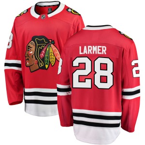 Steve Larmer Chicago Blackhawks Fanatics Branded Breakaway Home Jersey (Red)
