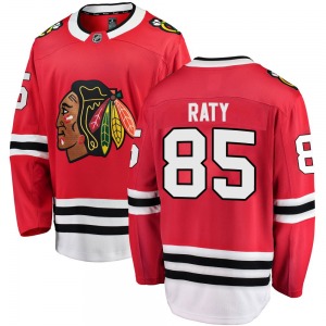 Aku Raty Chicago Blackhawks Fanatics Branded Breakaway Home Jersey (Red)