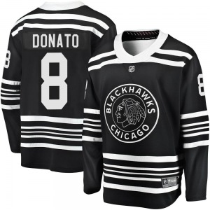 Ryan Donato Chicago Blackhawks Fanatics Branded Premier Breakaway Alternate 2019/20 Jersey (Black)