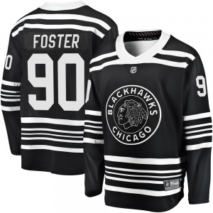 Scott Foster Chicago Blackhawks Fanatics Branded Premier Breakaway Alternate 2019/20 Jersey (Black)