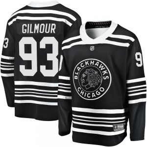 Doug Gilmour Chicago Blackhawks Fanatics Branded Premier Breakaway Alternate 2019/20 Jersey (Black)