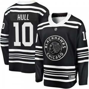 Dennis Hull Chicago Blackhawks Fanatics Branded Premier Breakaway Alternate 2019/20 Jersey (Black)