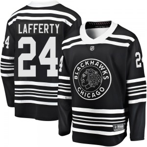Sam Lafferty Chicago Blackhawks Fanatics Branded Premier Breakaway Alternate 2019/20 Jersey (Black)