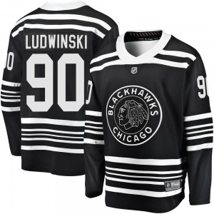 Paul Ludwinski Chicago Blackhawks Fanatics Branded Premier Breakaway Alternate 2019/20 Jersey (Black)