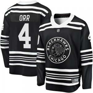 Bobby Orr Chicago Blackhawks Fanatics Branded Premier Breakaway Alternate 2019/20 Jersey (Black)