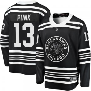 CM Punk Chicago Blackhawks Fanatics Branded Premier Breakaway Alternate 2019/20 Jersey (Black)