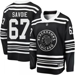Samuel Savoie Chicago Blackhawks Fanatics Branded Premier Breakaway Alternate 2019/20 Jersey (Black)