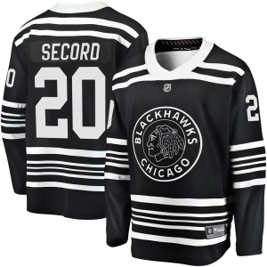 Al Secord Chicago Blackhawks Fanatics Branded Premier Breakaway Alternate 2019/20 Jersey (Black)