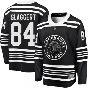 Landon Slaggert Chicago Blackhawks Fanatics Branded Premier Breakaway Alternate 2019/20 Jersey (Black)