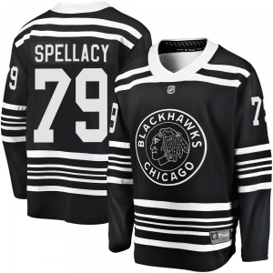 Anthony Spellacy Chicago Blackhawks Fanatics Branded Premier Breakaway Alternate 2019/20 Jersey (Black)
