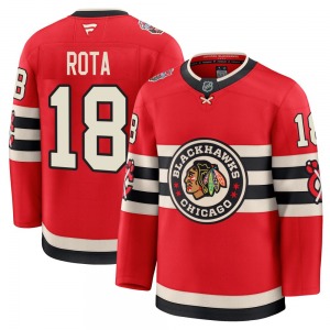 Darcy Rota Chicago Blackhawks Fanatics Youth Premium 2025 Winter Classic Jersey (Red)
