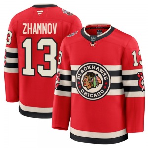 Alex Zhamnov Chicago Blackhawks Fanatics Youth Premium 2025 Winter Classic Jersey (Red)