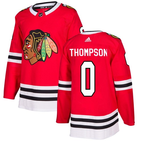 Aidan Thompson Chicago Blackhawks Adidas Authentic Home Jersey (Red)