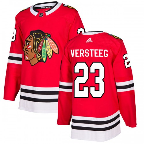 Kris Versteeg Chicago Blackhawks Adidas Authentic Home Jersey (Red)