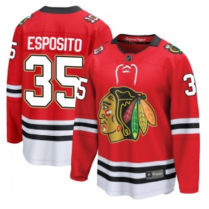 Tony Esposito Chicago Blackhawks Fanatics Youth Breakaway Centennial Jersey (Red)