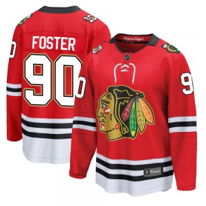 Scott Foster Chicago Blackhawks Fanatics Youth Breakaway Centennial Jersey (Red)