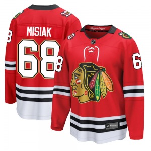 Martin Misiak Chicago Blackhawks Fanatics Youth Breakaway Centennial Jersey (Red)