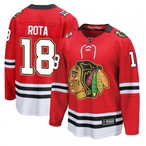 Darcy Rota Chicago Blackhawks Fanatics Youth Breakaway Centennial Jersey (Red)