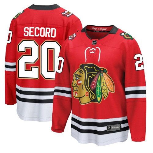 Al Secord Chicago Blackhawks Fanatics Youth Breakaway Centennial Jersey (Red)