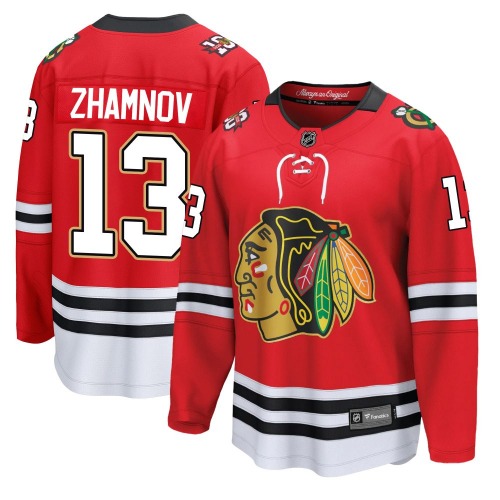 Alex Zhamnov Chicago Blackhawks Fanatics Youth Breakaway Centennial Jersey (Red)