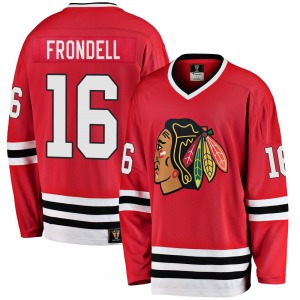 Anton Frondell Chicago Blackhawks Fanatics Branded Youth Premier Breakaway Heritage Jersey (Red)