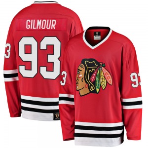 Doug Gilmour Chicago Blackhawks Fanatics Branded Youth Premier Breakaway Heritage Jersey (Red)