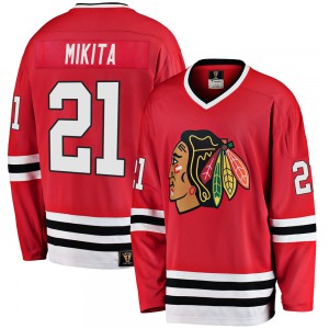 Stan Mikita Chicago Blackhawks Fanatics Branded Youth Premier Breakaway Heritage Jersey (Red)