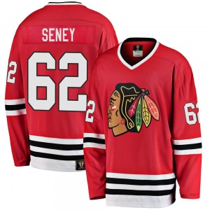 Brett Seney Chicago Blackhawks Fanatics Branded Youth Premier Breakaway Heritage Jersey (Red)