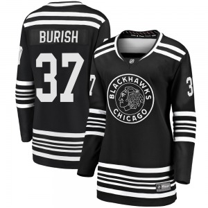 Adam Burish Chicago Blackhawks Fanatics Branded Women's Premier Breakaway Alternate 2019/20 Jersey (Black)