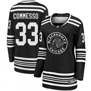 Drew Commesso Chicago Blackhawks Fanatics Branded Women's Premier Breakaway Alternate 2019/20 Jersey (Black)