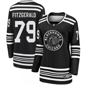 Cavan Fitzgerald Chicago Blackhawks Fanatics Branded Women's Premier Breakaway Alternate 2019/20 Jersey (Black)
