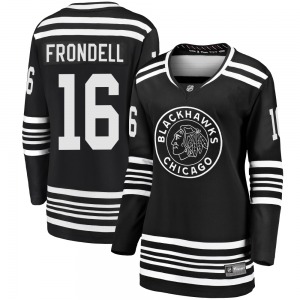 Anton Frondell Chicago Blackhawks Fanatics Branded Women's Premier Breakaway Alternate 2019/20 Jersey (Black)