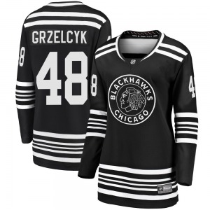 Matt Grzelcyk Chicago Blackhawks Fanatics Branded Women's Premier Breakaway Alternate 2019/20 Jersey (Black)