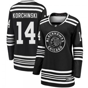 Kevin Korchinski Chicago Blackhawks Fanatics Branded Women's Premier Breakaway Alternate 2019/20 Jersey (Black)