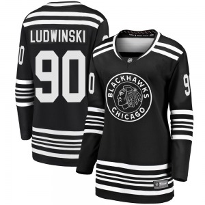 Paul Ludwinski Chicago Blackhawks Fanatics Branded Women's Premier Breakaway Alternate 2019/20 Jersey (Black)