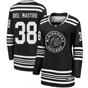Ethan Del Mastro Chicago Blackhawks Fanatics Branded Women's Premier Breakaway Alternate 2019/20 Jersey (Black)