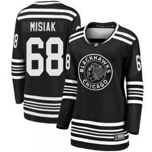 Martin Misiak Chicago Blackhawks Fanatics Branded Women's Premier Breakaway Alternate 2019/20 Jersey (Black)