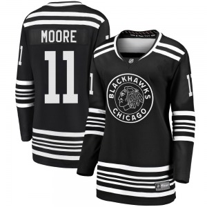 Oliver Moore Chicago Blackhawks Fanatics Branded Women's Premier Breakaway Alternate 2019/20 Jersey (Black)