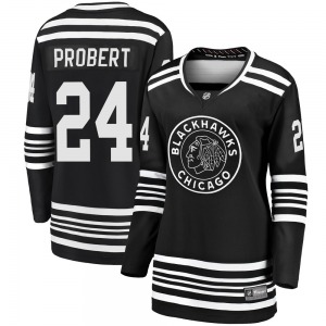 Bob Probert Chicago Blackhawks Fanatics Branded Women's Premier Breakaway Alternate 2019/20 Jersey (Black)