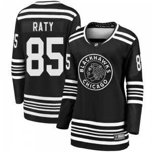 Aku Raty Chicago Blackhawks Fanatics Branded Women's Premier Breakaway Alternate 2019/20 Jersey (Black)