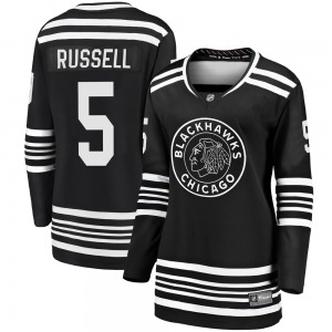 Phil Russell Chicago Blackhawks Fanatics Branded Women's Premier Breakaway Alternate 2019/20 Jersey (Black)