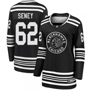 Brett Seney Chicago Blackhawks Fanatics Branded Women's Premier Breakaway Alternate 2019/20 Jersey (Black)