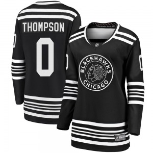 Aidan Thompson Chicago Blackhawks Fanatics Branded Women's Premier Breakaway Alternate 2019/20 Jersey (Black)