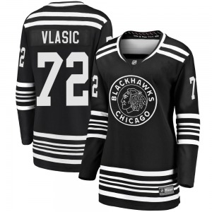 Alex Vlasic Chicago Blackhawks Fanatics Branded Women's Premier Breakaway Alternate 2019/20 Jersey (Black)
