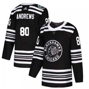 Zach Andrews Chicago Blackhawks Adidas Youth Authentic 2019 Winter Classic Jersey (Black)