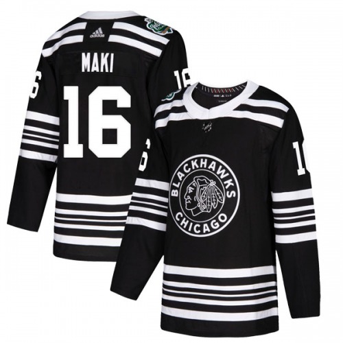 Chico Maki Chicago Blackhawks Adidas Youth Authentic 2019 Winter Classic Jersey (Black)