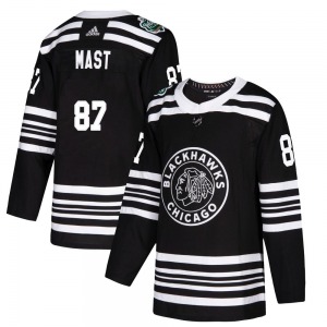 Ryan Mast Chicago Blackhawks Adidas Youth Authentic 2019 Winter Classic Jersey (Black)