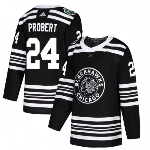 Bob Probert Chicago Blackhawks Adidas Youth Authentic 2019 Winter Classic Jersey (Black)